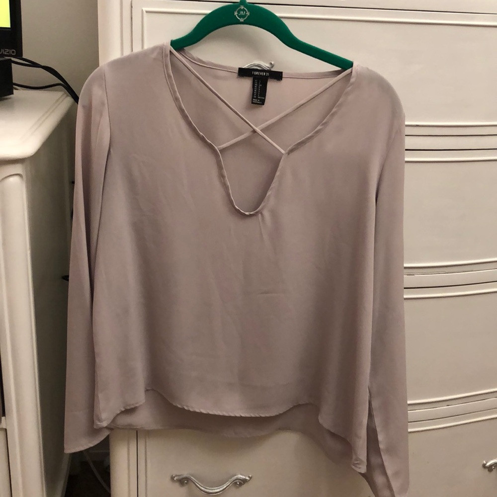 Grey blouse